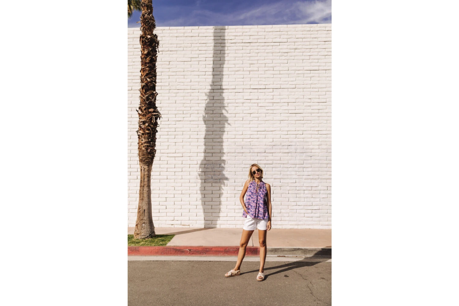 Freeman T. Porter Nell Etnico Top Sans Manches Femme, Blue – Image 4