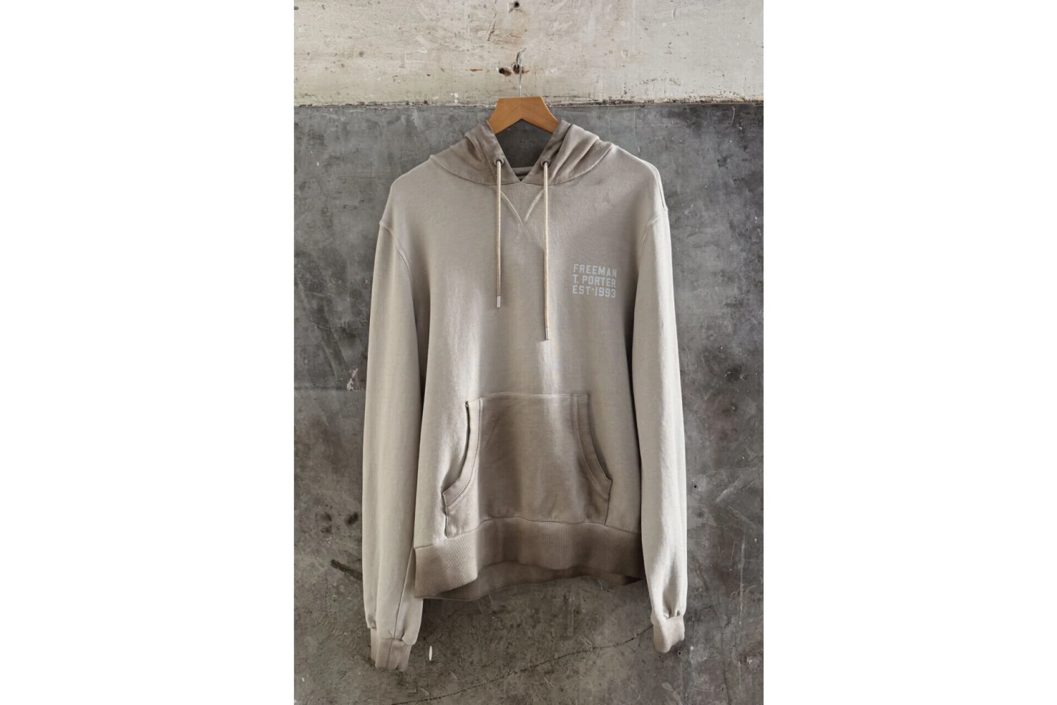 Freeman T. Porter Nohan Chillout Sweat à Capuche Homme, Overcast – Image 2