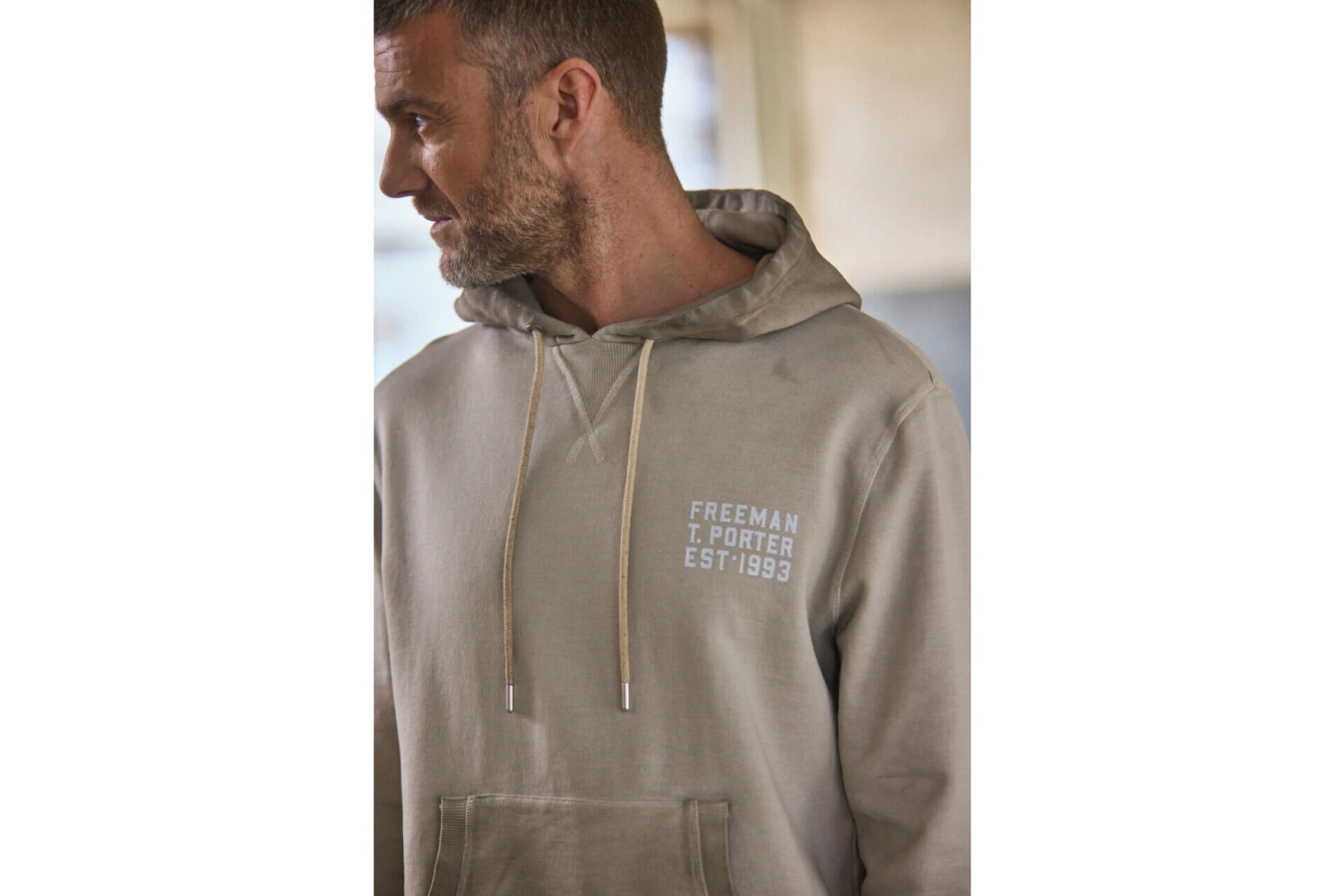 Freeman T. Porter Nohan Chillout Sweat à Capuche Homme, Overcast – Image 9
