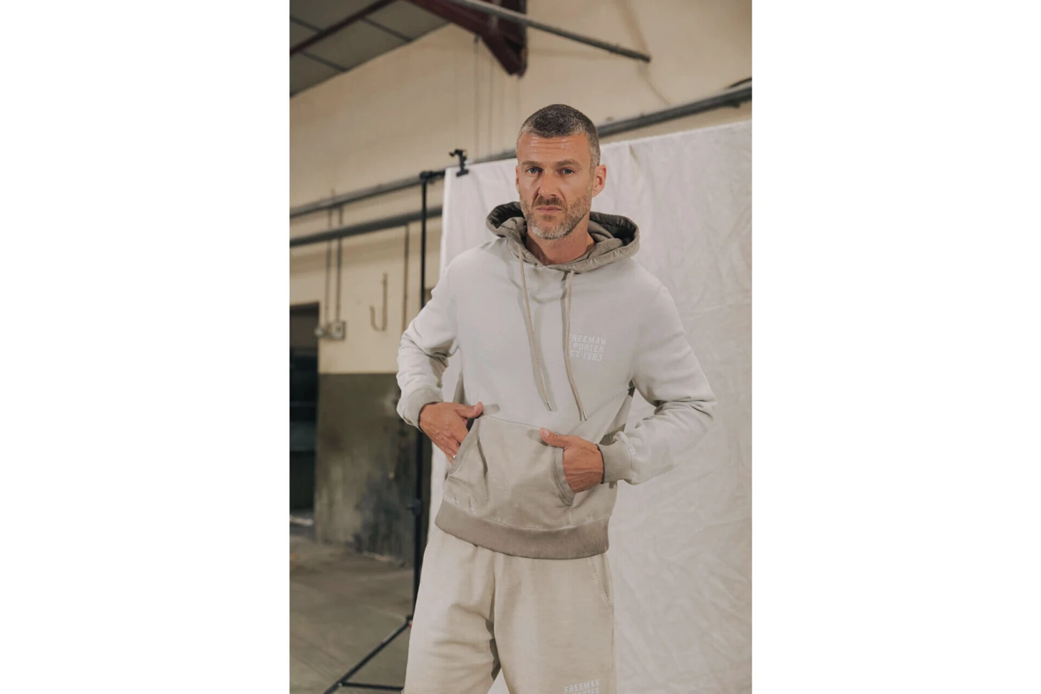 Freeman T. Porter Nohan Chillout Sweat à Capuche Homme, Overcast – Image 11