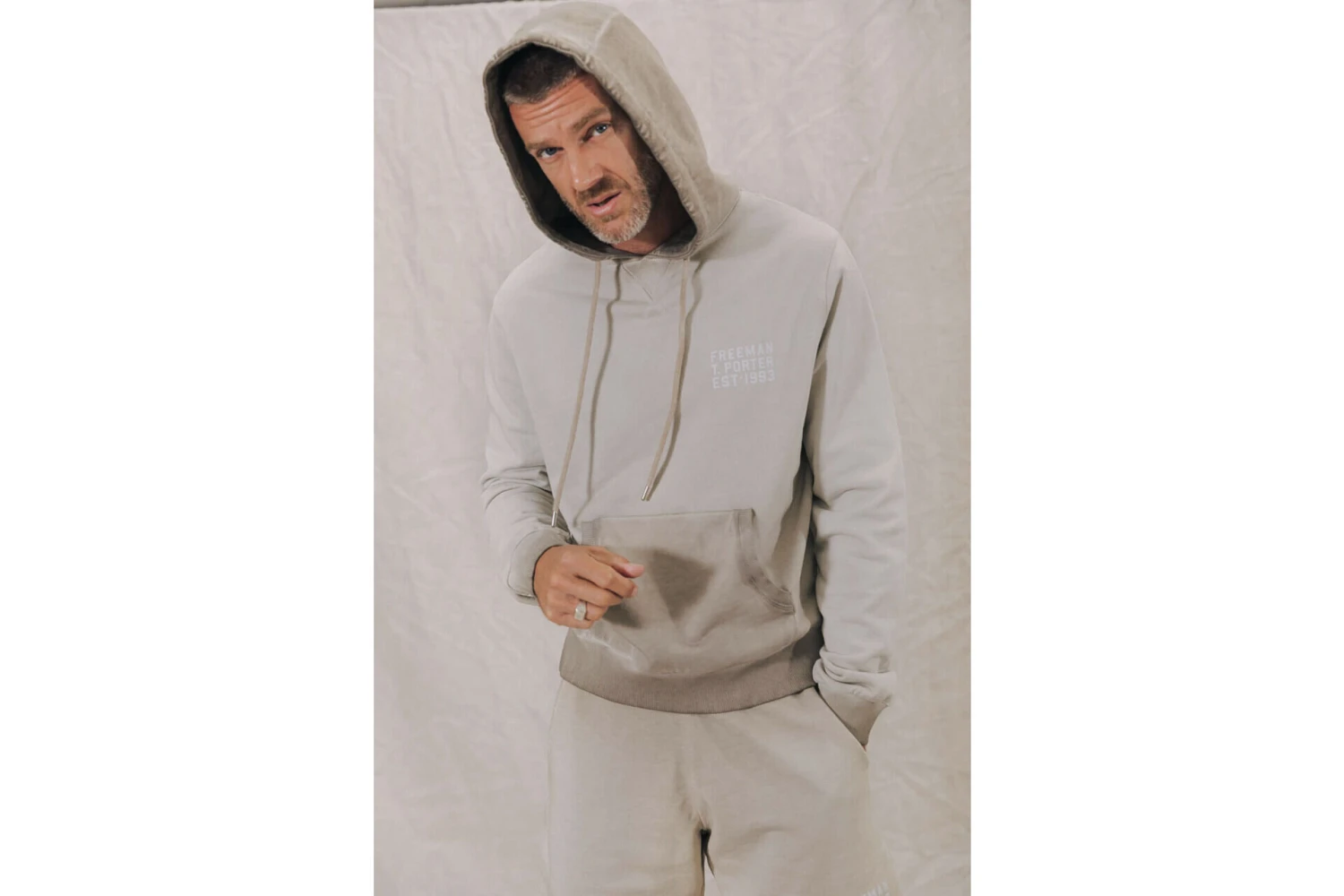 Freeman T. Porter Nohan Chillout Sweat à Capuche Homme, Overcast – Image 12