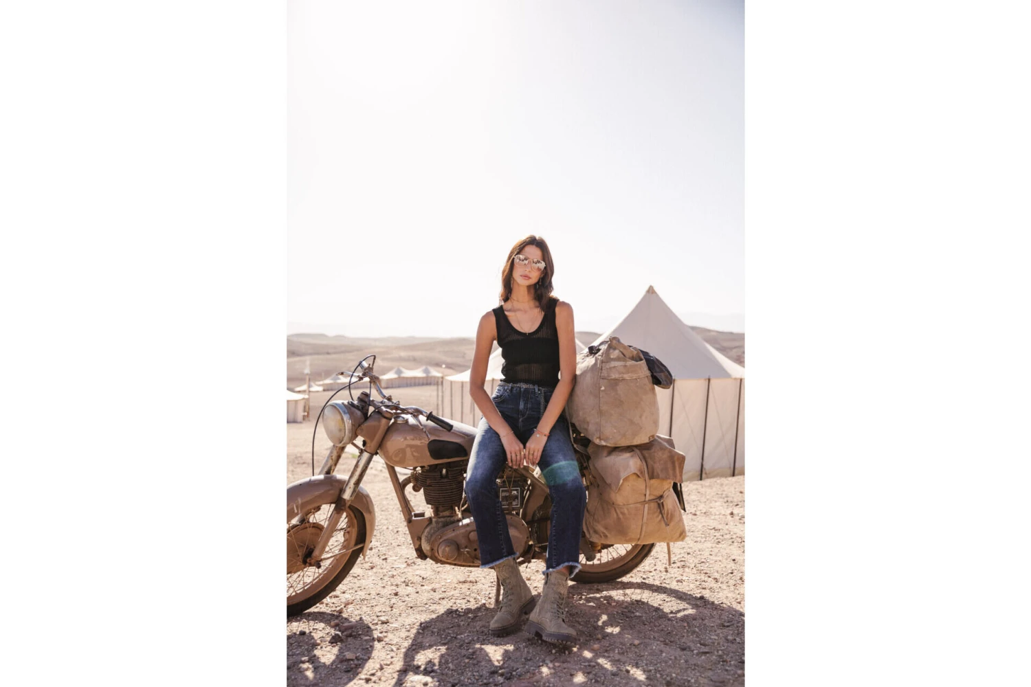 Freeman T. Porter Norma Jeans Bootcut Cropped Femme, Sanremo Dark – Image 13