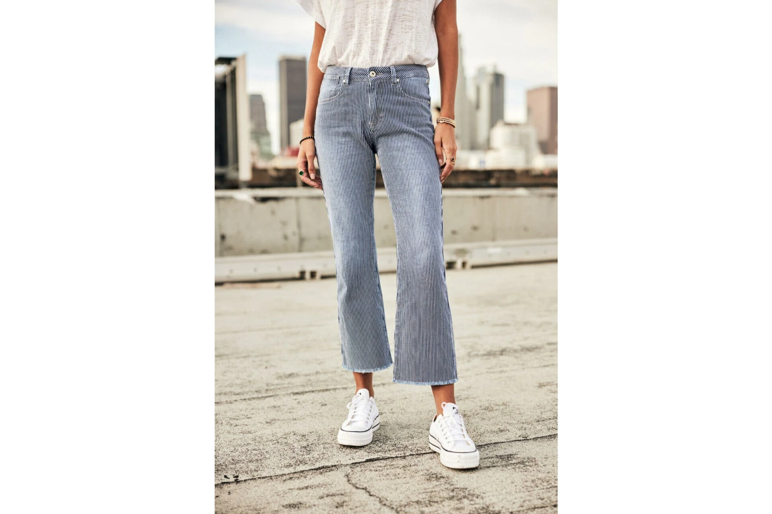 Freeman T. Porter Norma Jeans Bootcut Cropped Femme, Matador – Image 6