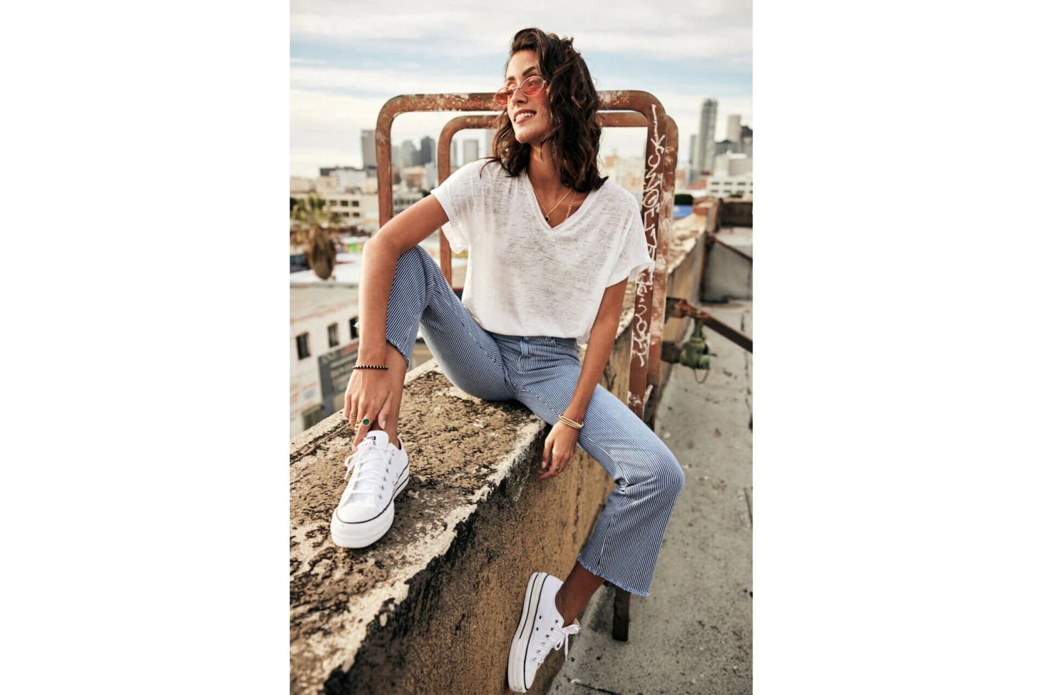 Freeman T. Porter Norma Jeans Bootcut Cropped Femme, Matador – Image 8