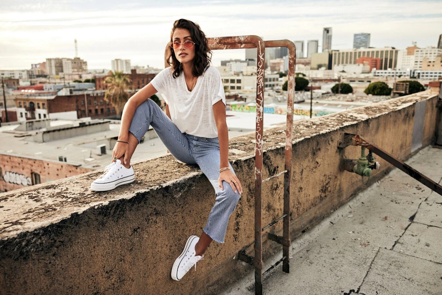 Freeman T. Porter Norma Jeans Bootcut Cropped Femme, Matador – Image 10