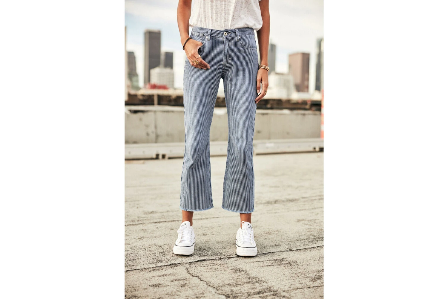 Freeman T. Porter Norma Jeans Bootcut Cropped Femme, Matador – Image 11