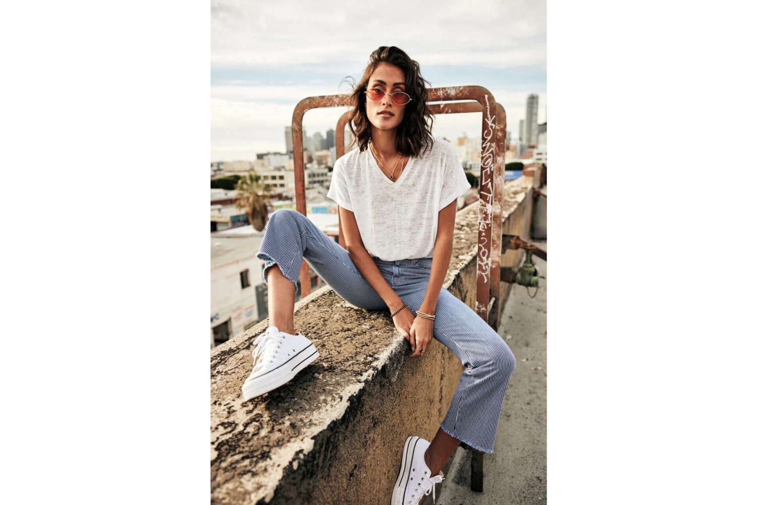 Freeman T. Porter Norma Jeans Bootcut Cropped Femme, Matador – Image 14