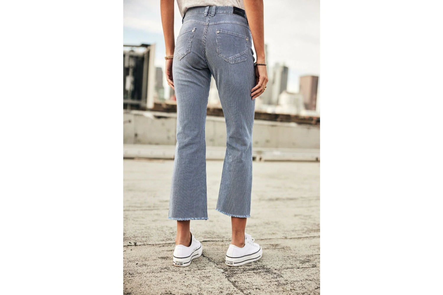 Freeman T. Porter Norma Jeans Bootcut Cropped Femme, Matador – Image 15