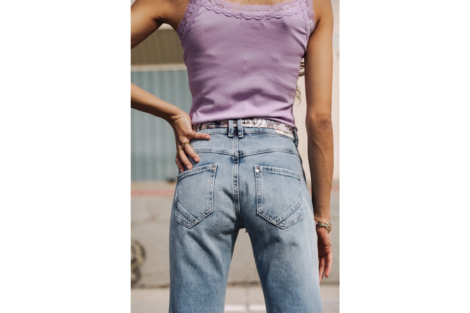 Freeman T. Porter Norma Jeans Bootcut Cropped Femme, Palermo Med – Image 5