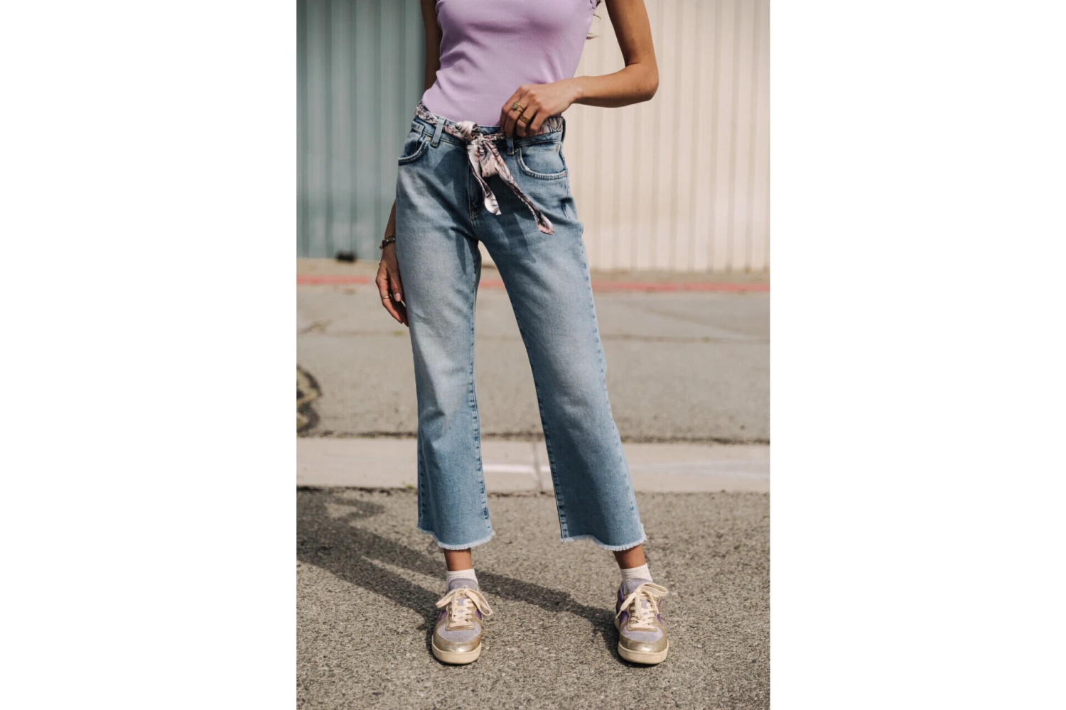 Freeman T. Porter Norma Jeans Bootcut Cropped Femme, Palermo Med – Image 6