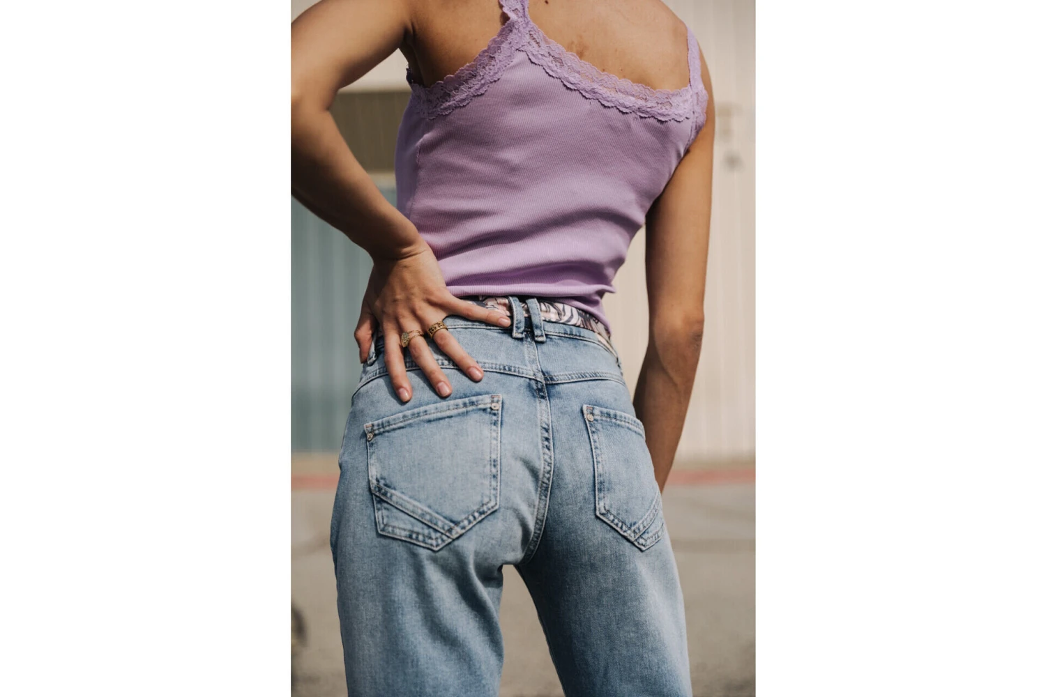 Freeman T. Porter Norma Jeans Bootcut Cropped Femme, Palermo Med – Image 8