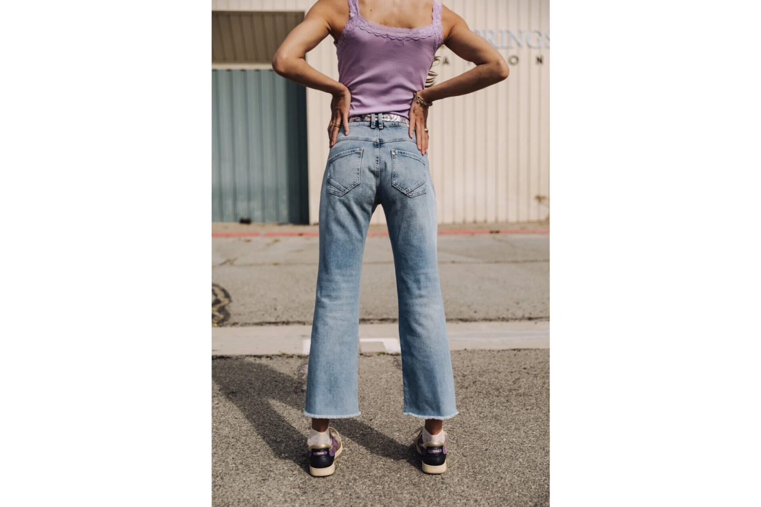 Freeman T. Porter Norma Jeans Bootcut Cropped Femme, Palermo Med – Image 10