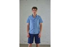 Freeman T. Porter Oscar Jerrican Short Cargo Droit Homme, Navy