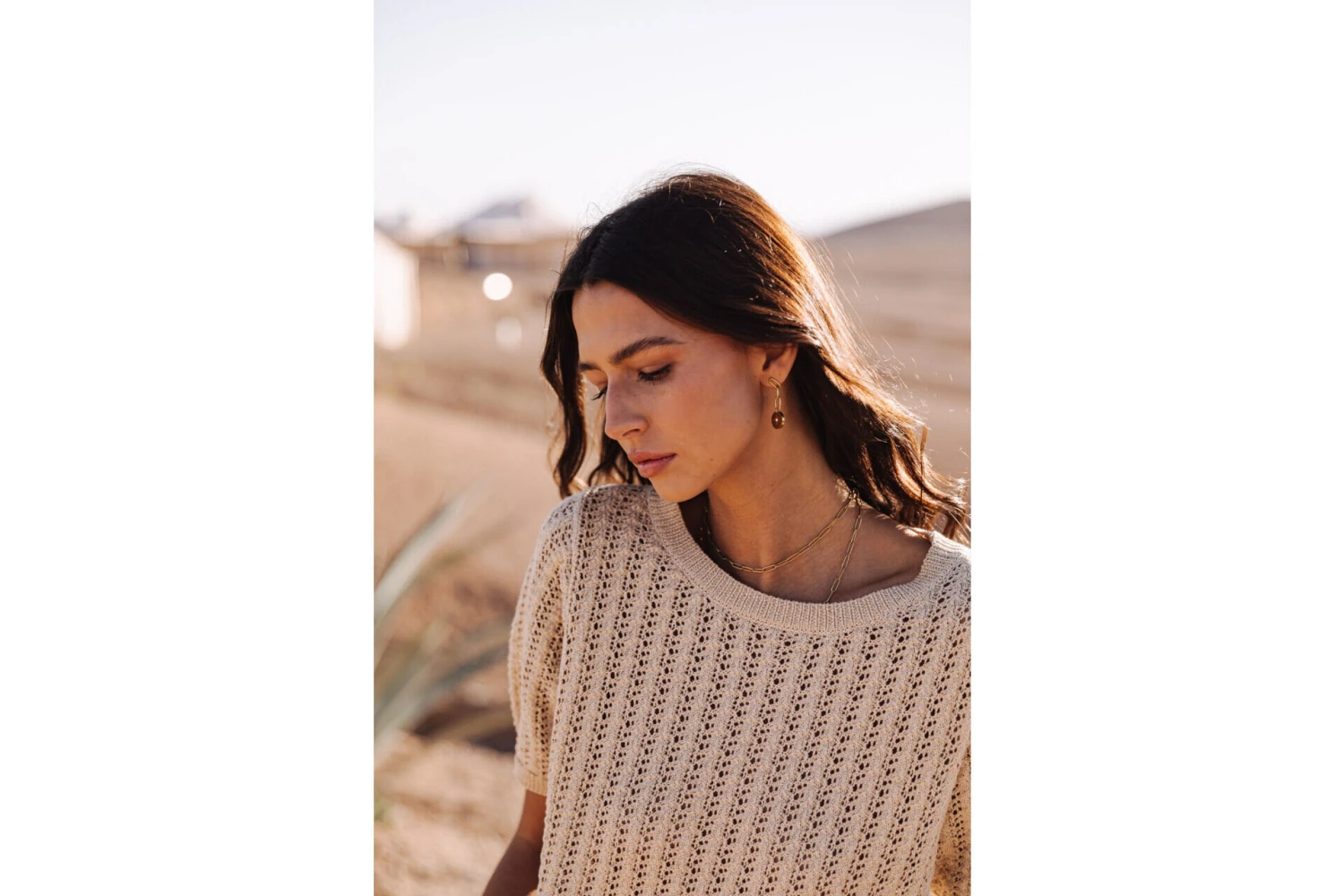 Freeman T. Porter Peronelle LX Pull Ajouré Femme, Gold – Image 14