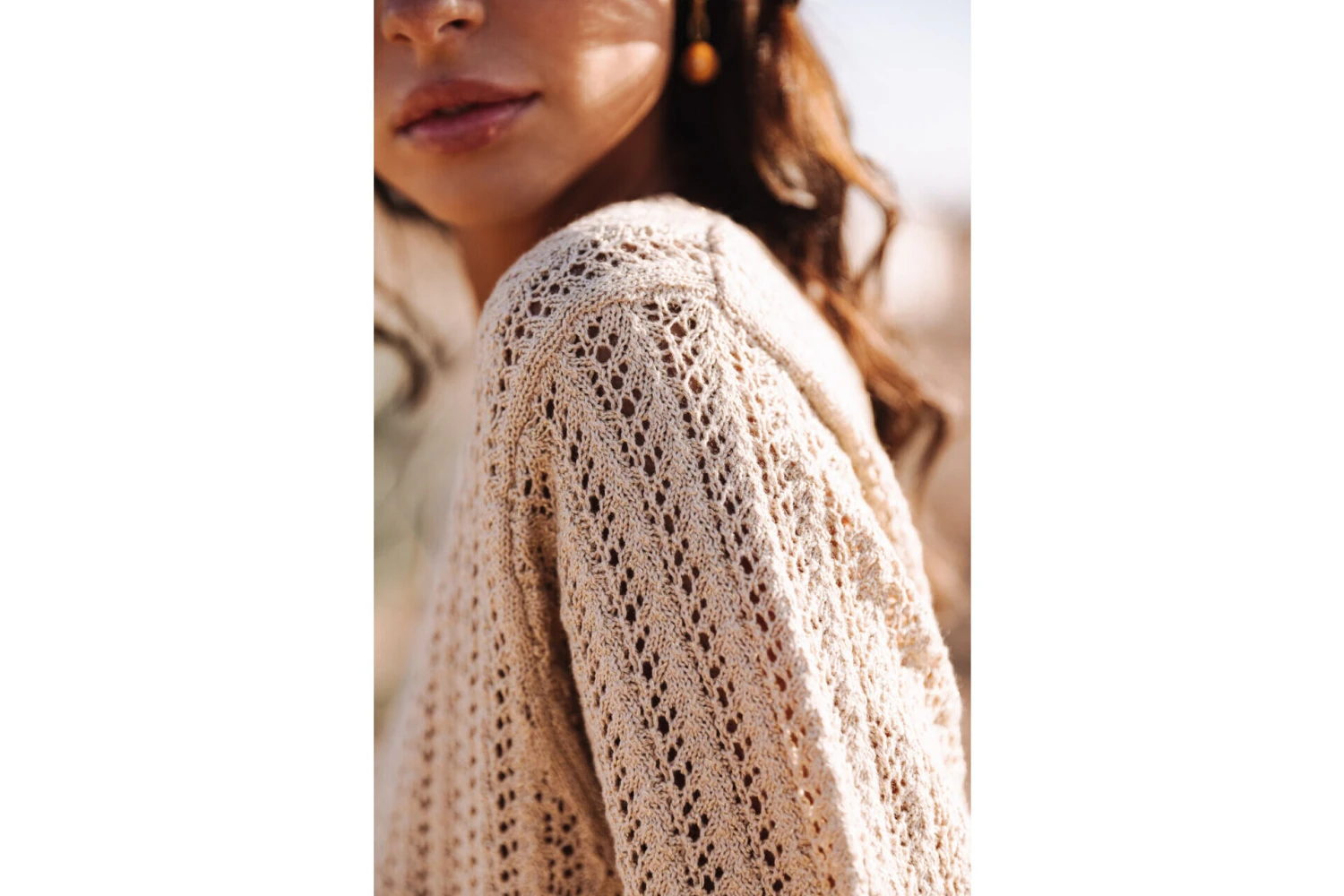 Freeman T. Porter Peronelle LX Pull Ajouré Femme, Gold – Image 6