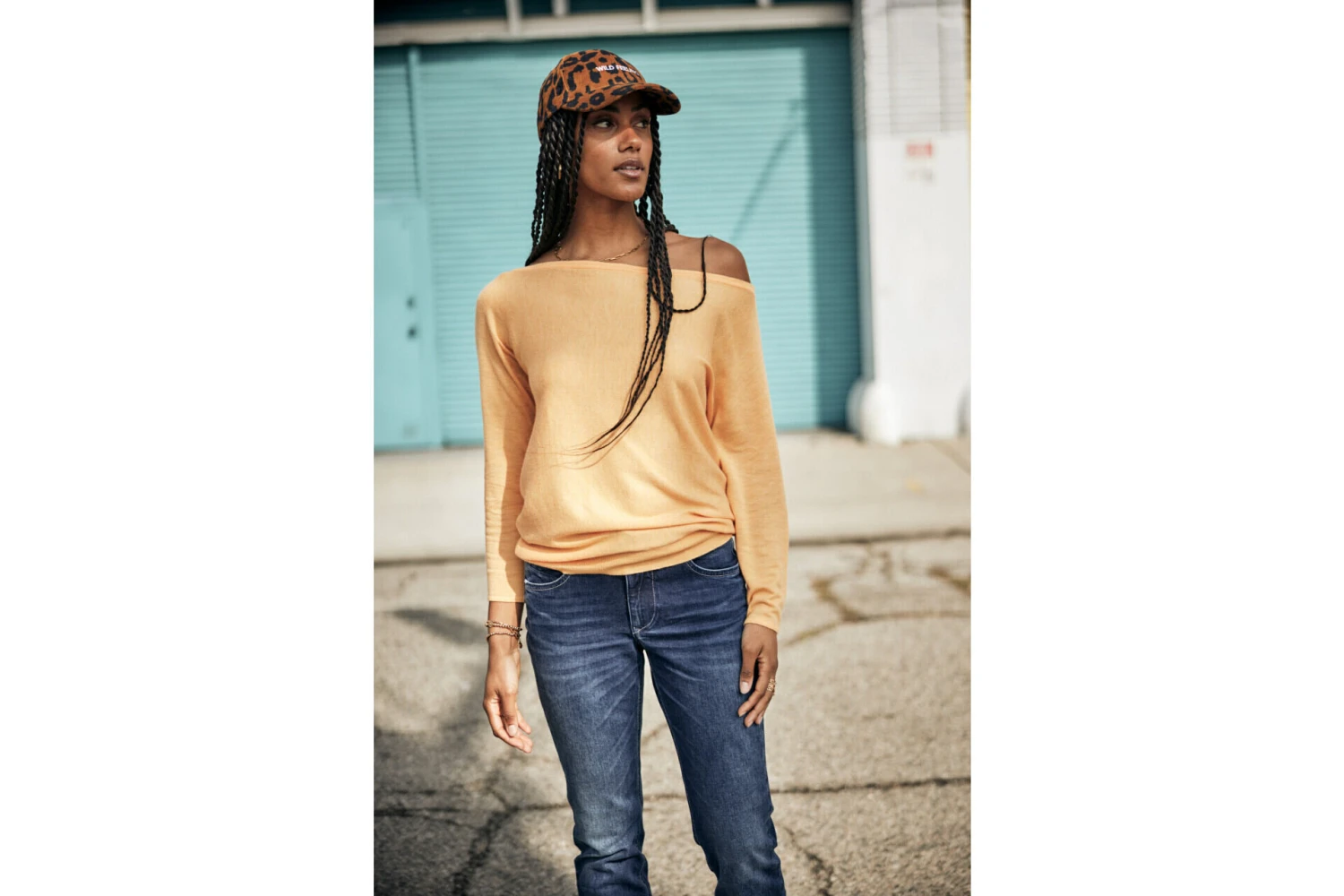 Freeman T. Porter Persia Pull Manches Longues Femme, Blazing Orange – Image 6