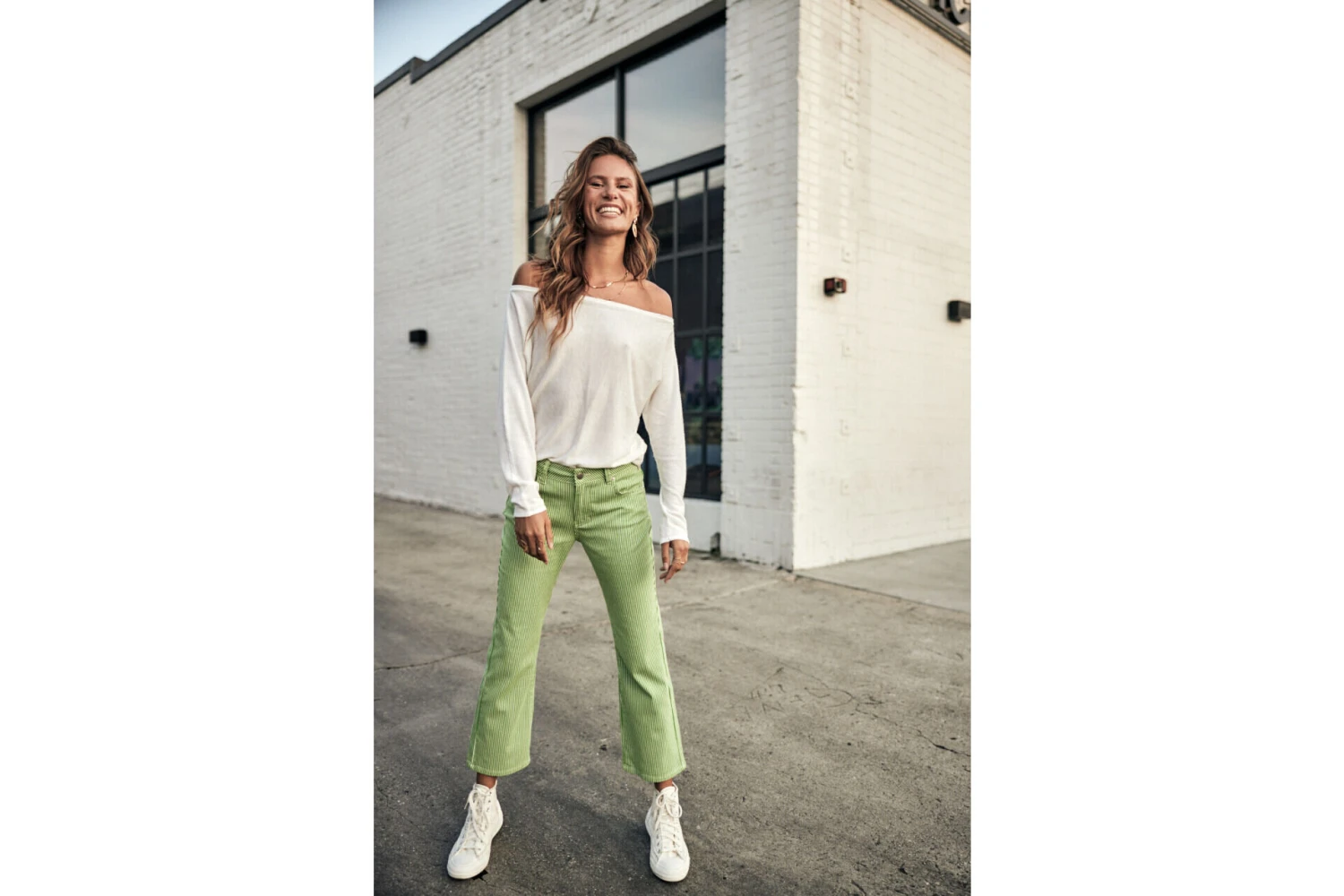 Freeman T. Porter Persia Pull Manches Longues Femme, White – Image 5