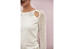 Freeman T. Porter Pheel Pull Coupe Ajustée Femme, White