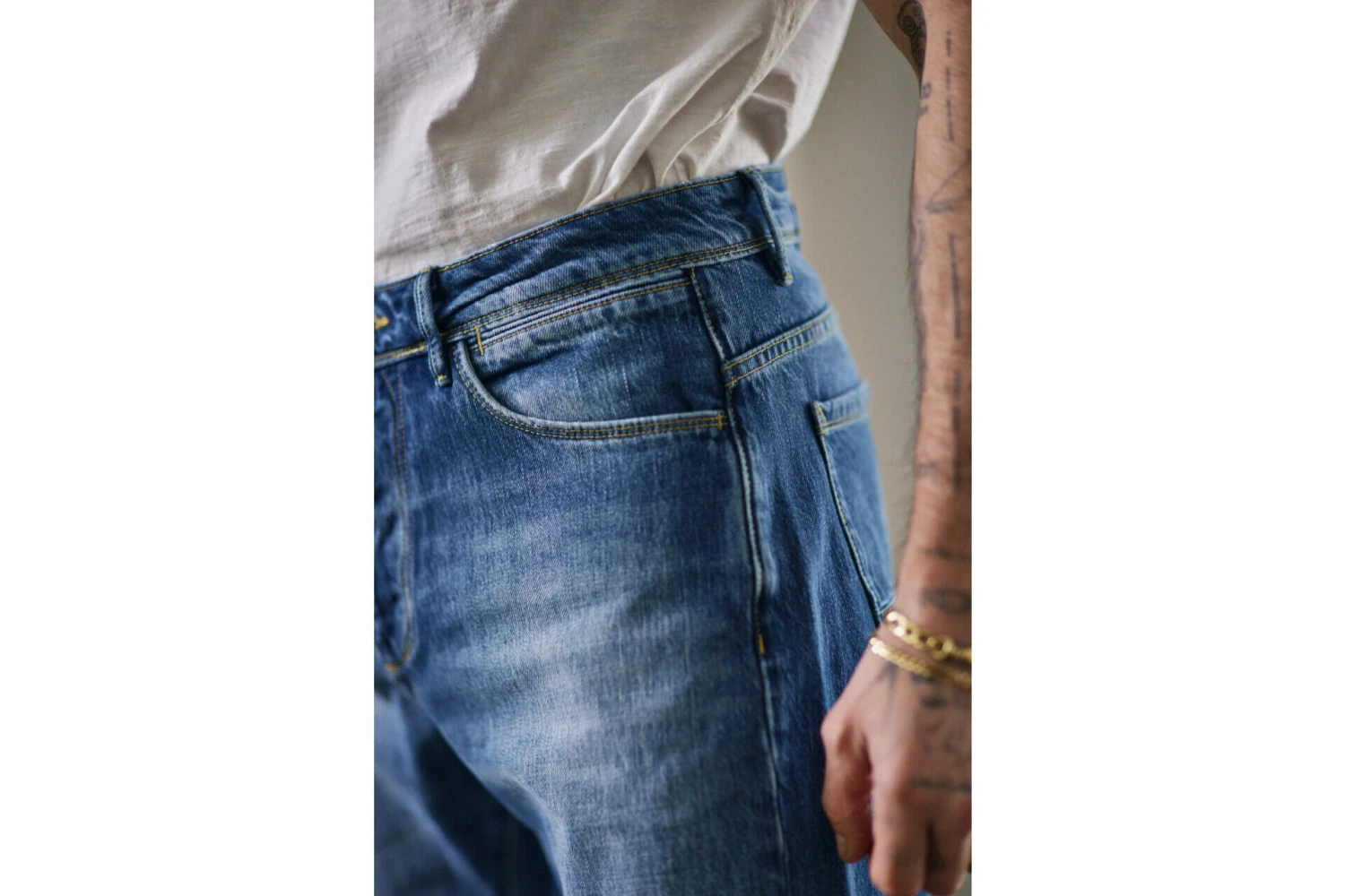 Freeman T. Porter Phoenix Denim Jeans Droit Homme, Brock – Image 11