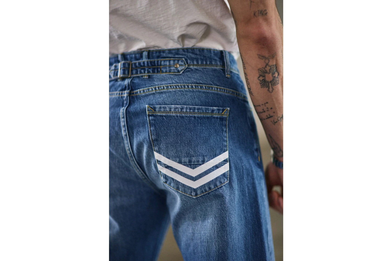 Freeman T. Porter Phoenix Denim Jeans Droit Homme, Brock – Image 4