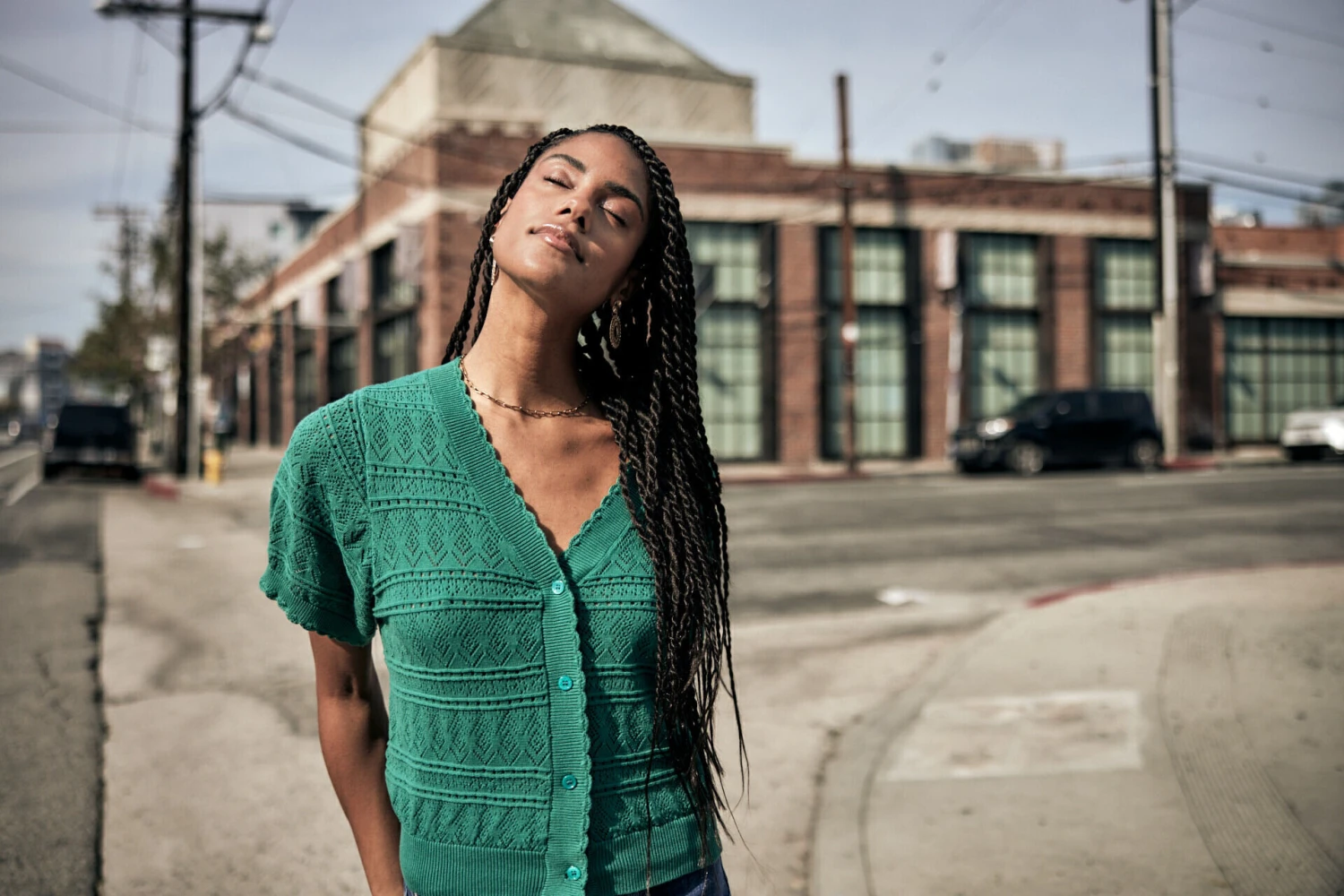 Freeman T. Porter Pradda Cardigan Manches Courtes Femme, Ivy Green – Image 12