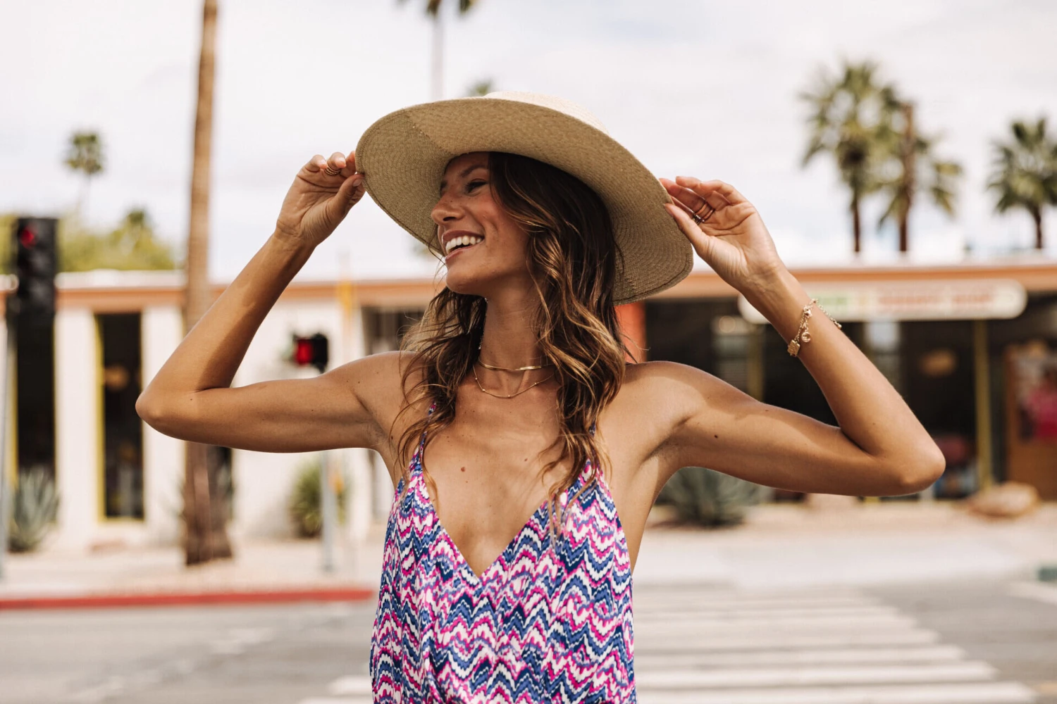 Freeman T. Porter Raelle Etnico Robe Longue Imprimée Femme, Blue – Image 9