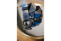 Freeman T. Porter Rafaela Ceinture En Cuir Femme, Blue