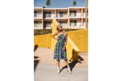 Freeman T. Porter Raffine Soweto Robe Fluide Imprimée Femme, Original