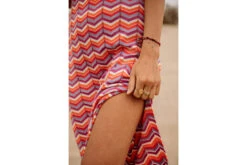 Freeman T. Porter Raga Waves Robe Longue En Maille Femme, Original