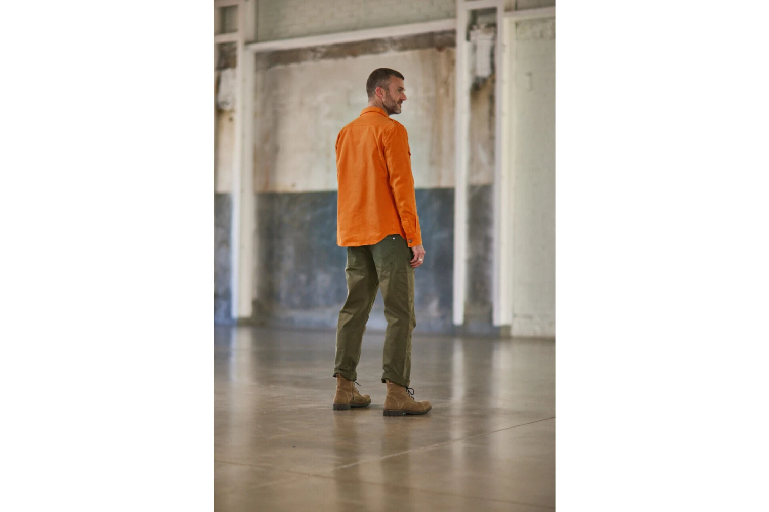Freeman T. Porter Raven Scrapper Veste Militaire Droite Homme, Tangerine Tango – Image 14