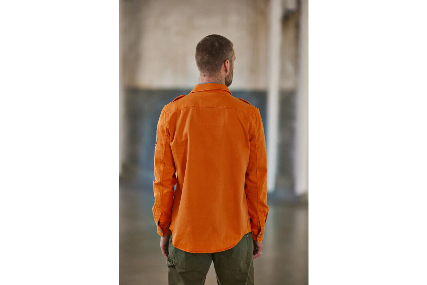Freeman T. Porter Raven Scrapper Veste Militaire Droite Homme, Tangerine Tango – Image 10