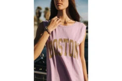 Freeman T. Porter Reave Boston Robe Empire Courte Femme, Lavender