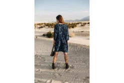 Freeman T. Porter Reeka Acacia Robe Trapèze Courte Femme, Electric Blue