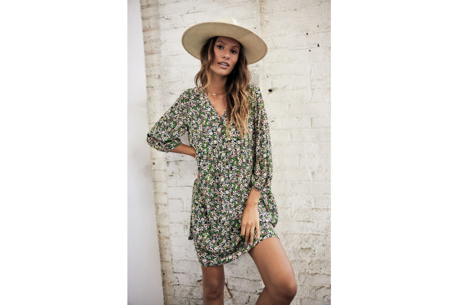 Freeman T. Porter Reeka Primavera Robe Trapèze Courte Femme, Night Sky – Image 2