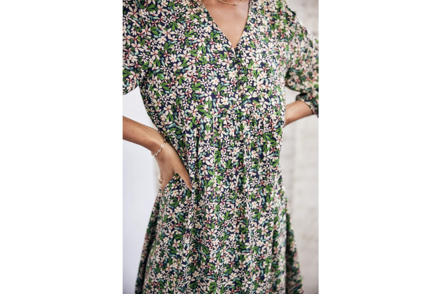 Freeman T. Porter Reeka Primavera Robe Trapèze Courte Femme, Night Sky – Image 7