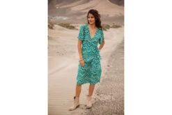 Freeman T. Porter Rifa Dunely Robe Portefeuille Femme, Aqua Sea