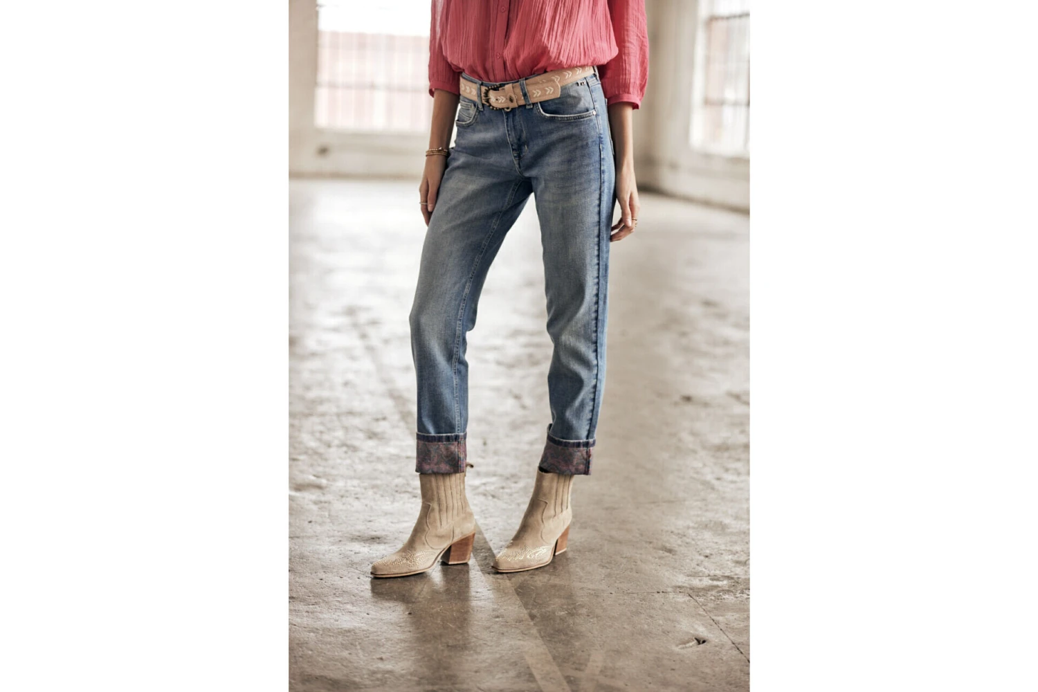 Freeman T. Porter Salomé Jeans à Revers Femme, Pamplone – Image 3