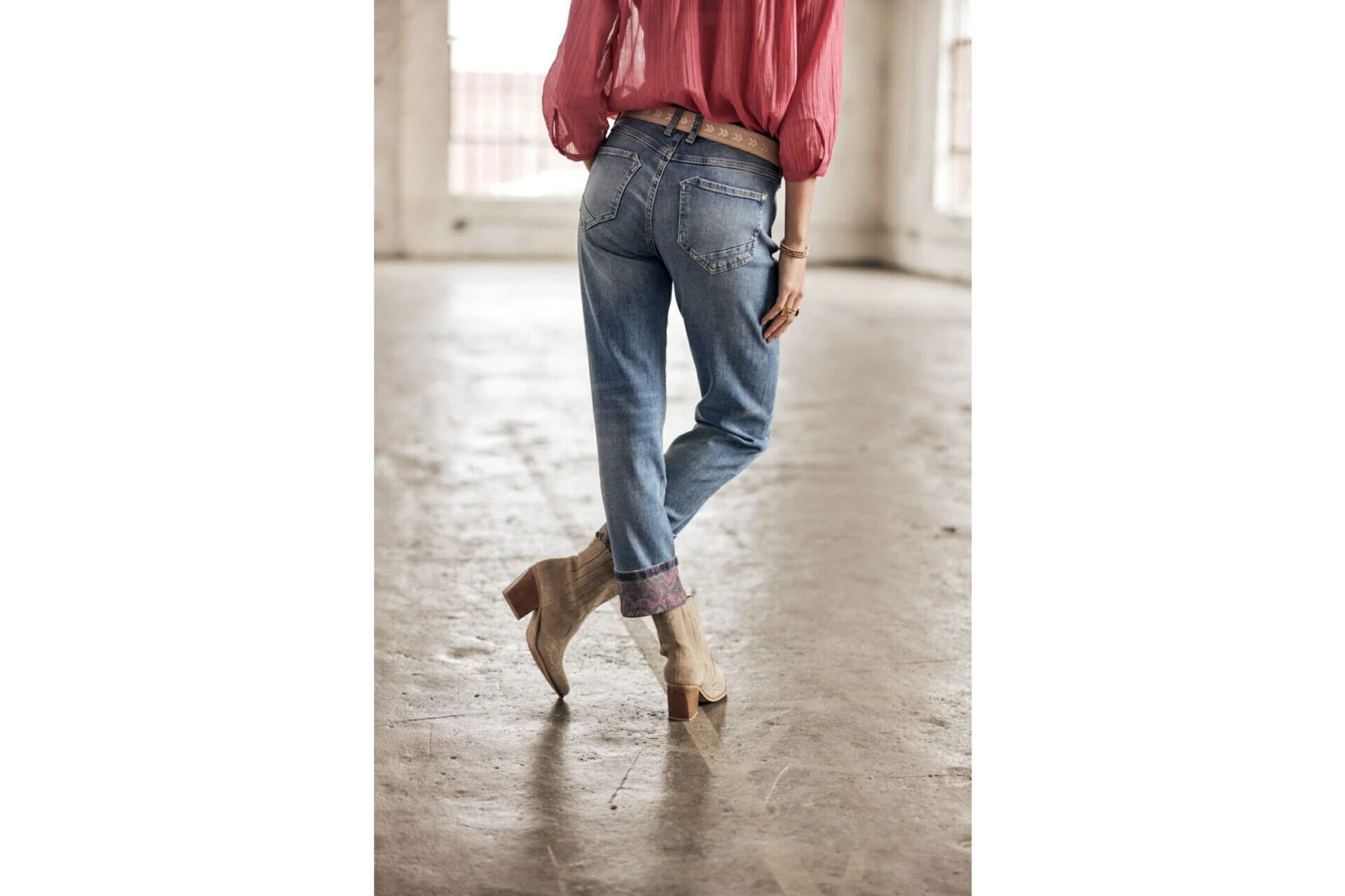 Freeman T. Porter Salomé Jeans à Revers Femme, Pamplone – Image 4