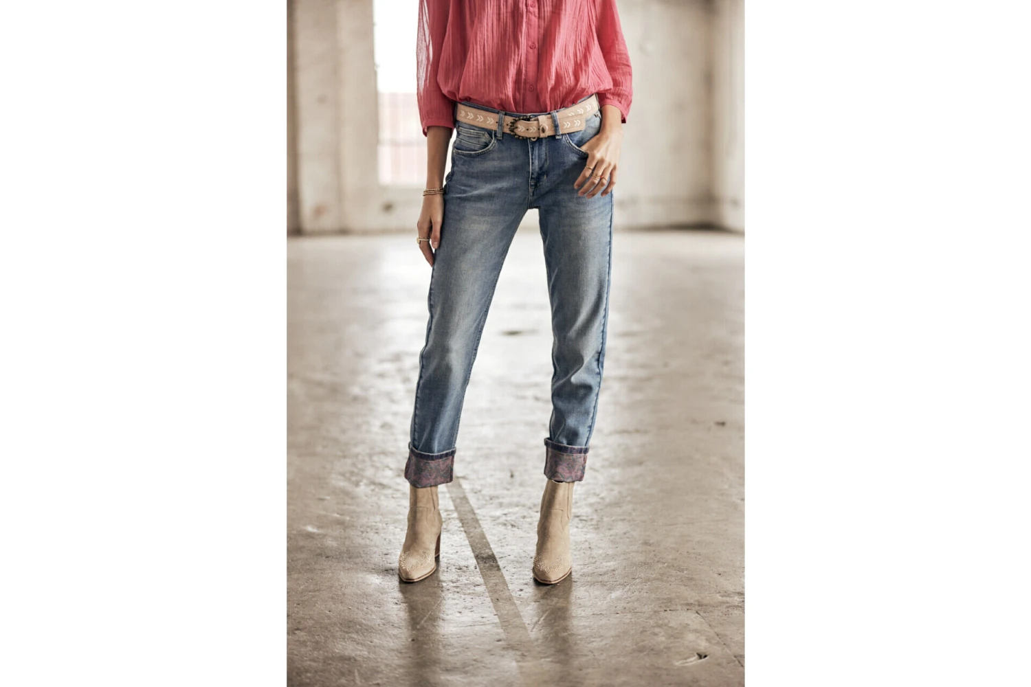 Freeman T. Porter Salomé Jeans à Revers Femme, Pamplone – Image 6
