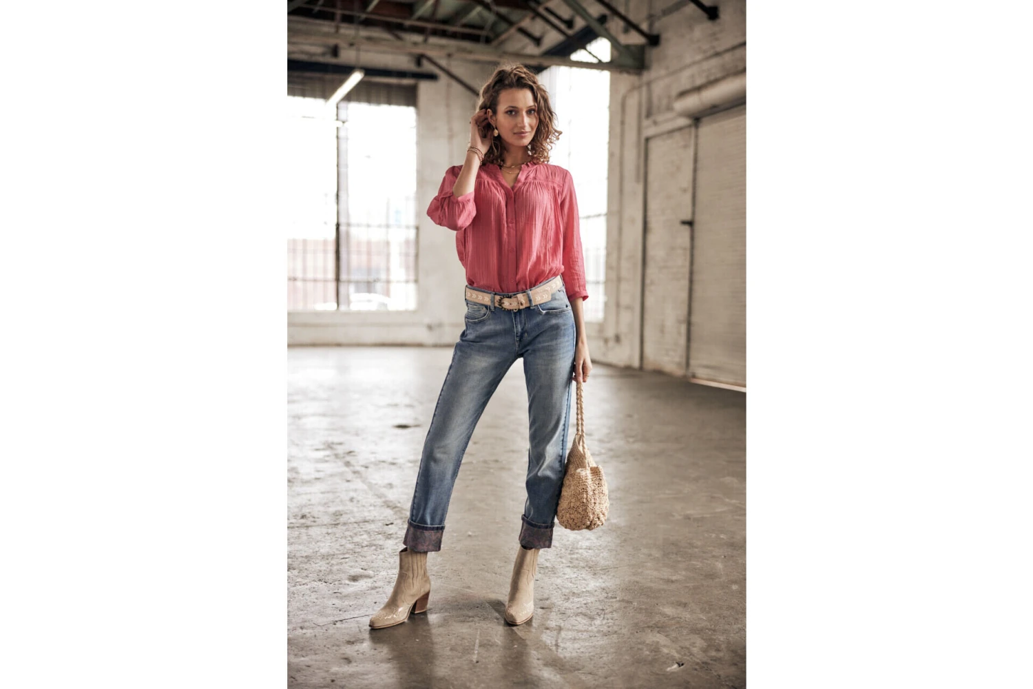 Freeman T. Porter Salomé Jeans à Revers Femme, Pamplone – Image 12