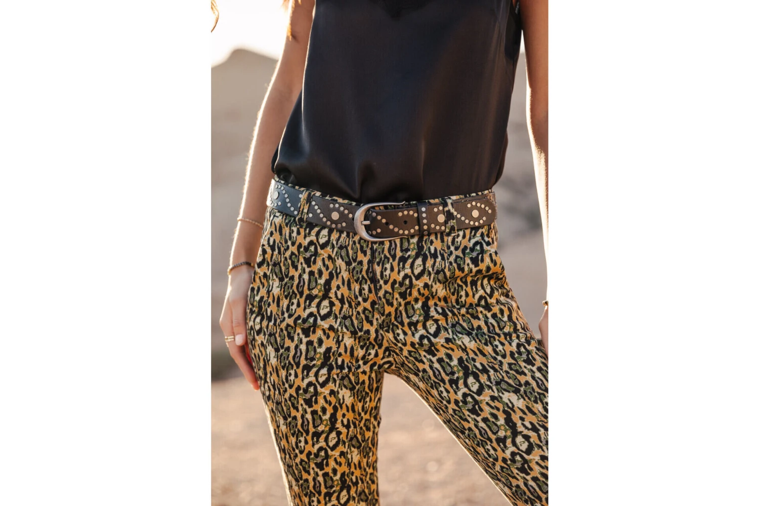 Freeman T. Porter Serra Ceinture En Cuir Femme, Black