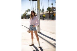 Freeman T. Porter Skylie Short Coupe Loose Femme, Boceano