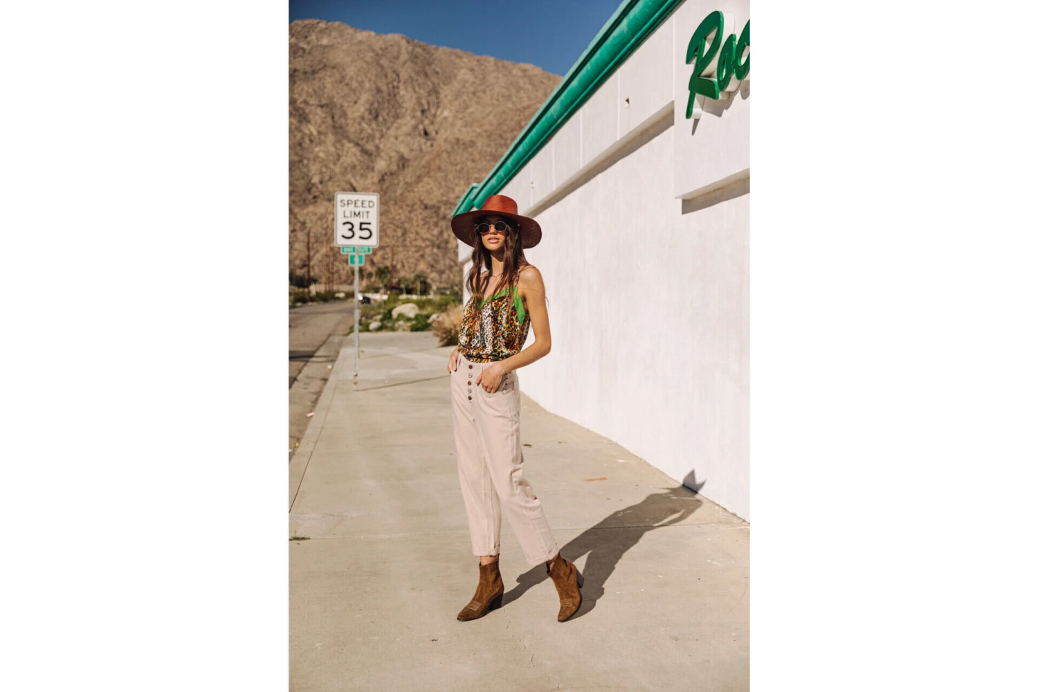 Freeman T. Porter Sloane Lecce Pantalon Boyfriend Femme, Simply Taupe – Image 3