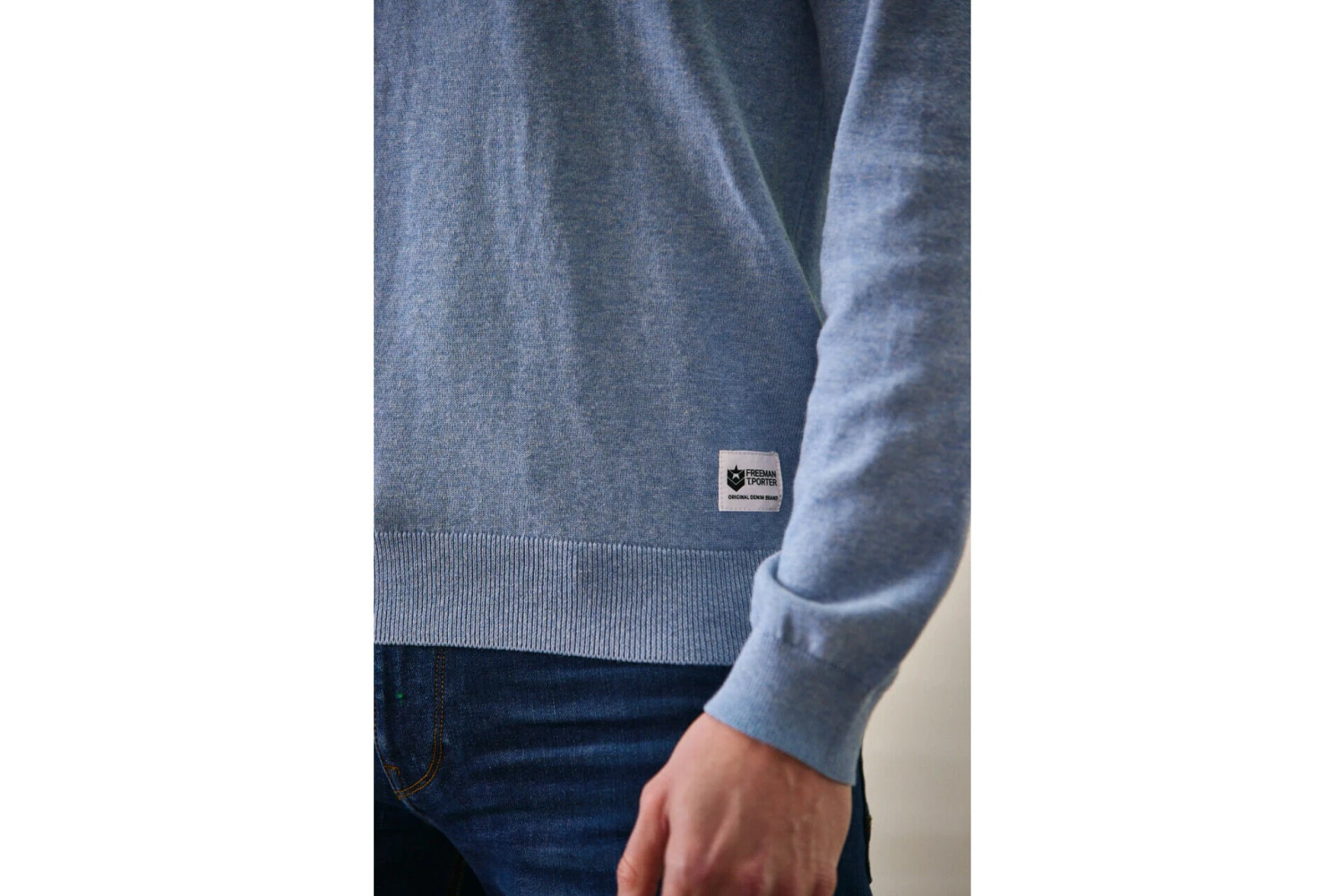 Freeman T. Porter Sonny Conwy Pull Col Rond Homme, Abyss â Image 2