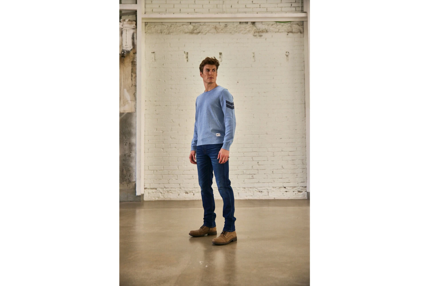 Freeman T. Porter Sonny Conwy Pull Col Rond Homme, Abyss â Image 7