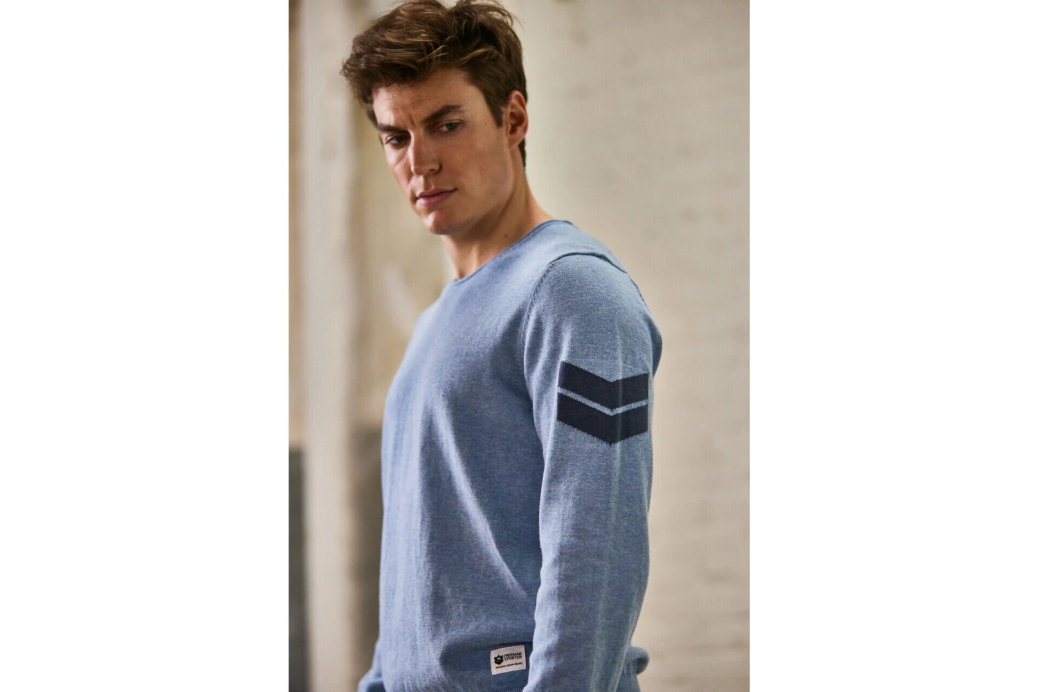 Freeman T. Porter Sonny Conwy Pull Col Rond Homme, Abyss â Image 8