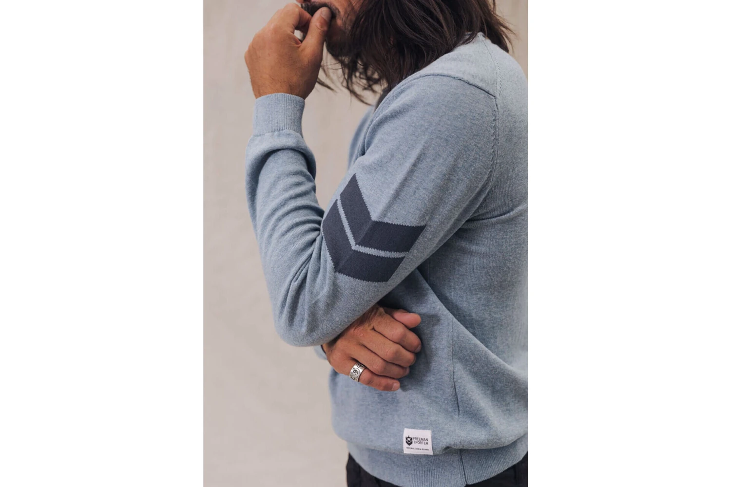 Freeman T. Porter Sonny Conwy Pull Col Rond Homme, Abyss â Image 9