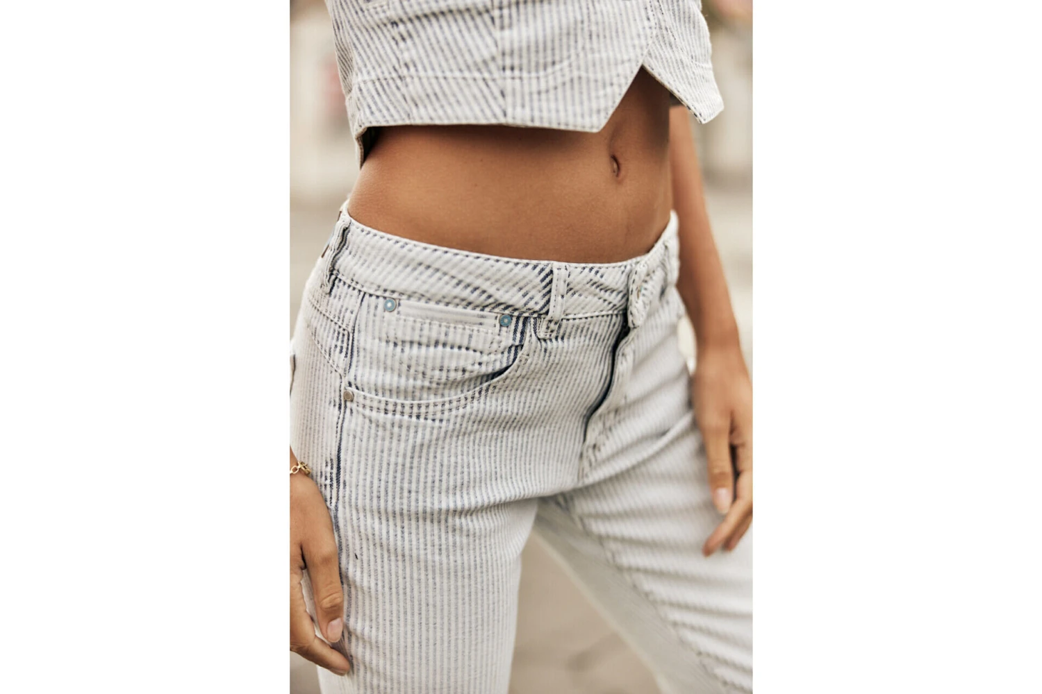 Freeman T. Porter Sophy Jeans Cropped Femme, Bossanova – Image 11