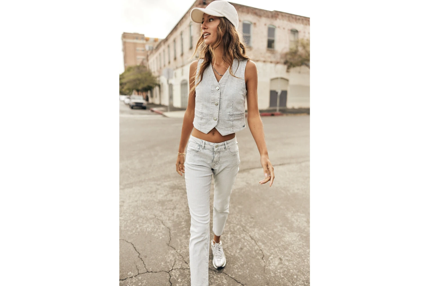 Freeman T. Porter Sophy Jeans Cropped Femme, Bossanova – Image 13