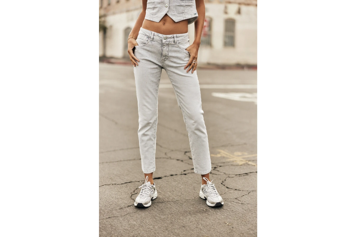 Freeman T. Porter Sophy Jeans Cropped Femme, Bossanova – Image 4